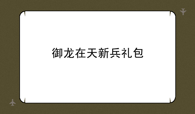 御龙在天新兵礼包