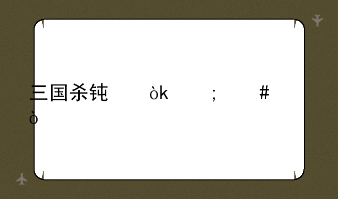 三国杀钟会怎么样？