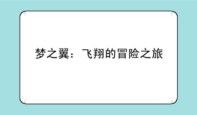 梦之翼：飞翔的冒险之旅